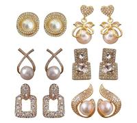 Orecchini da donna leggeri di alta qualità, famosi su Internet per il loro elegante design a perno, per bambini, ragazze, cavalli, 1, Metallo, Non pietra preziosa