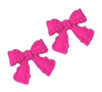 Orecchini da donna, orecchini eleganti con, placcati oro, orecchini pendenti in nastro multicolore, piccoli gioielli, Se référer au descriptif, Metallo, riferimento alla descrizione