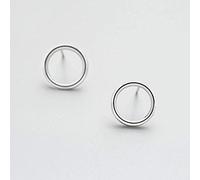 Orecchini da donna, orecchini S, 925 con punta in gomma,