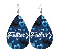 Orecchini Da Donna Pelle Sintetica Best Dad Ever Happy Father Day Leggeri E Lussuosi Orecchino Accessories Per Every Outfit Per Feste E Appuntamenti