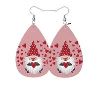 Orecchini Da Donna Pelle Sintetica Gnomes Jewelry Gioielli Per Adatti Per L'Uso Quotidiano Per Feste E Appuntamenti