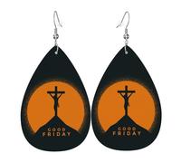 Orecchini Da Donna Pelle Sintetica Good Friday Design Di Fascia Alta Orecchino Accessories Per Adatti Per L'Uso Quotidiano Per Feste E Appuntamenti
