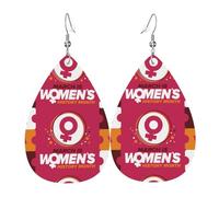 Orecchini Da Donna Pelle Sintetica March Is History Month Orecchini In Pelle A Forma Di Lacrima Accessories Per For Women Girls Decorazione Per Abbigliamento