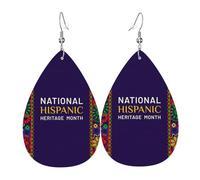 Orecchini Da Donna Pelle Sintetica National Hispanic Heritage Month Mes De La Herencia Hispana Orecchino Jewelry Per Every Outfit Per Le Donne Ragazze