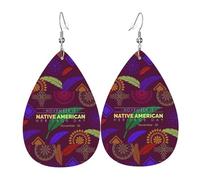 Orecchini Da Donna Pelle Sintetica November Is Native American And Heritage Month Accessories Orecchino Leggeri E Lussuosi Per Adatti Per L'Uso Quotidiano Every Outfit