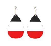Orecchini Da Donna Pelle Sintetica Old Flag Of The German Empire Leggeri E Lussuosi Gioielli Accessories Per For Women Girls Decorazione Per Abbigliamento