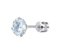 Orecchini da donna Pendente Orecchini personalizzati Orecchini Due Diamante Quattro Colori Zircone Orecchini di Cristallo Diamante Acciaio inossidabile Ago Fine 3A Zircone Diamante Orecchini, Misura