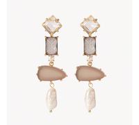 Orecchini da donna, premium/eleganti/classici/per uso quotidiano/minimalisti, perla/cristallo, adatti per estate/spiaggia/ballo/festa/vacanza, fidanzamento/matrimonio/promessa, sposa, a forma di cuore