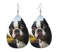 Orecchini Da Donna Puppy Dog Terrier Orecchino In Ecopelle Decorazioni Per Feste Moda Orecchini Ragazza, Per Wedding, Valentine'S Day, Birthday