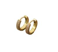 Orecchini da donna | scintillanti zirconi taglio rotondo | Orecchini in argento sterling 925 | Eleganti per il matrimonio o la vita di tutti i giorni, Taglia unica, Acciaio inossidabile, Nessuna