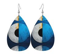 Orecchini Da Donna Top View Of The Spiral Prints Orecchino In Ecopelle Moda Decorazioni Per Feste Orecchini A Goccia, Per Le Donne, Carnevale, Party