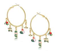 Orecchini da golf da donna alla moda con ciondoli da golf, orecchini a cerchio alla moda per il giorno del gioco sportivo, accessori per gioielli da pickleball, regali per feste di compleanno per gli