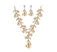 Orecchini da sposa zirconia cubica colorato con gocce.