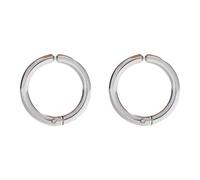 Orecchini da uomo, in acciaio inox, 2,5 x 16 mm, pneumatici 16 x 2,5 mm, per gioielli di compleanno, Edelstahlring 2,5 x 16 mm, Acciaio inossidabile, Nessuna pietra preziosa