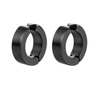 Orecchini da uomo, in argento, per cartilagine, 13 mm, per compleanno, gioielli di aggiornamento, 13x2MM, Acciaio inossidabile, Nessuna pietra preziosa