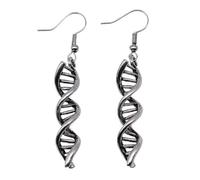 Orecchini dal design unico a spirale DNA, ideali per regali ad amici o per uso individuale, alla moda