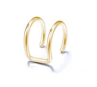 Orecchini D'Argento da Donna, 5 Pcs Moda Punk Rock Ear Clip Cuff Wrap Orecchini Nessuna Clip Piercing Sulla Cartilagine Wrap Orecchini Ping Regali per Fidanzata, Moglie, Sorella, Figlia, Madre per il