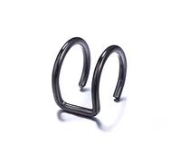 Orecchini D'Argento da Donna, 5 Pcs Moda Punk Rock Ear Clip Cuff Wrap Orecchini Nessuna Clip Piercing Sulla Cartilagine Wrap Orecchini Ping Regali per Fidanzata, Moglie, Sorella, Figlia, Madre per il