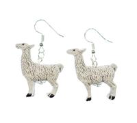 Orecchini Di Alpaca Miniblings In Ceramica 30Mm Per Bambini