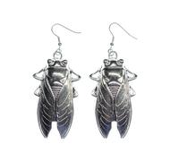 Orecchini Di Cicale Miniblings Blatta Grillo Insetti 60Mm Blatta Scarafaggio