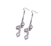 Orecchini di Collana di Perle di Nappa della Catena del Serpente di Modo per Le Donne Insieme dei monili di Cerimonia Nuziale del Partito Regali di Festa Clever