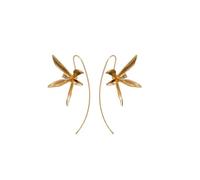 Orecchini di fiori Iris Moda cento orecchini di alto livello senso degli orecchini-gold
