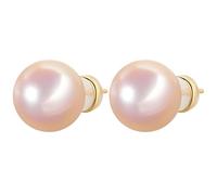 Orecchini di lusso in argento con perle a bottone, design elegante, disponibili in diverse dimensioni, perle austriache splendenti