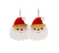 Orecchini di Natale Fun divertimento jingle bell bow albero stelle di fiocchi di neve orecchini goccia penzolamento per le feste di gioielleria decorazione per donne ragazze