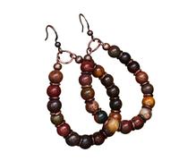 Orecchini di perle unici ispirati alla Boemia per le donne Gli stili vintage amano orecchini di perle fatti a mano, Taglia unica, come descritto