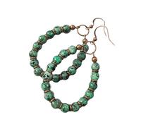 Orecchini di perle unici ispirati alla Boemia per le donne Gli stili vintage amano orecchini di perle fatti a mano, Taglia unica, come descritto