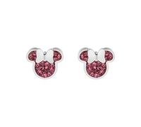 Orecchini Disney Minnie, Acciaio Inossidabile con Zirconi per Bambini e Bambine, Gioielli Disney