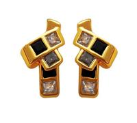 Orecchini Donna 925 Orecchini a Cerchio Moda donne Regalo Earrings Women A Bottone Per Accessori Da Donna