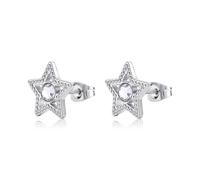 Orecchini Donna Acciaio Stella Cuore Quadrifoglio S'agapo a Lobo Sagapo