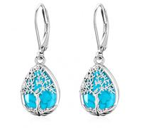 Orecchini donna Albero della Vita orecchini in argento 925 ipoallergenici gioielli da regalare a mamma, amica o moglie