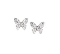 Orecchini da donna di Amen della collezione Diamonds. Gioiello in argento 925 con placcatura rodio e zirconi bianchi. La referenza è: EFAPBBZ3.