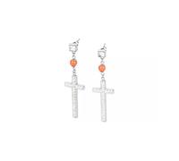 Orecchini Donna BROSWAY SOUL BSL21 Acciaio Inossidabile Croce