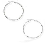 Orecchini Donna Cerchio Argento 925 Amen Gioielli ORCE2B4 Eleganti Classici