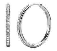 Orecchini Donna Cerchio, Piccoli Orecchini Donna Oro Zirconia, Orecchino Cerchietti Brillantini Ear Cuff Bombato Orecchino Anallergici Cerchi Orecchio Esagerati Moissanite Orecchio