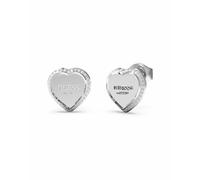 GUESS Orecchini Pulsante Cuore Fine Heart JUBE01427JWRHT-U/JUBE01427JWYGT-U, única, Metallo Non prezioso, Non è Una Pietra preziosa