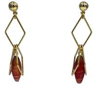 ORECCHINI DONNA IN VETRO DI MURANO ANTICA MURRINA VENEZIANA VR198C