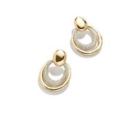 Orecchini Donna LIU JO LUXURY Collezione ESSENTIAL in Acciaio Gold codice LJ2681