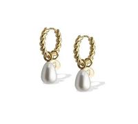 Orecchini Donna LIU JO LUXURY Collezione PEARLS Acciaio dorato codice LJ2850