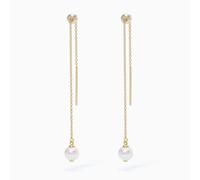 Orecchini Donna MABINA 563551 Argento 925% Gold Dorato Perle Coltivate