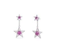 Orecchini donna Mabina Starlet 563558 stella rosa