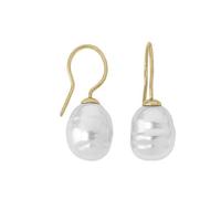 Majorica 08481.01.1.000.703.1 - Orecchini Pendenti da Donna, Argento Sterling 925 Placcato in Oro