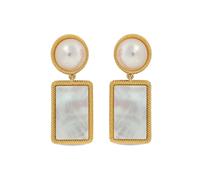 Orecchini Donna Majorica 17788.01.1.E00.906.1 Dorato Bianco