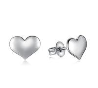 Orecchini Donna Orecchini a Bottone Ragazza Cuore Affascinante Orecchini in Argento Sterling Orecchini Gioielli Eleganti Regalo Robusto e Pratico Fashion Book