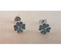 ORECCHINI DONNA RAGAZZA ARGENTO STELLA CUORE LUNA QUADRIFOGLIO 13 NUOVI MODELLI