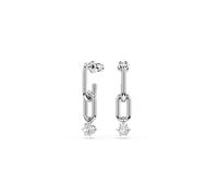 Orecchini Donna Swarovski One Size argento / trasparente