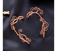 Orecchini Ear Cuff Donna Polsino Dell'orecchio Della Fata Con Da Elfo